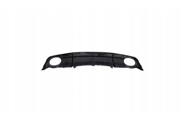 Rear bumper diffuser A6 C7 LIFT 15 18 RS6 look refill black gloss Color black