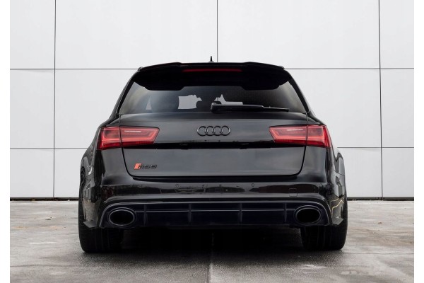 Rear bumper diffuser A6 C7 LIFT 15 18 RS6 look refill black gloss Customs tariff code 87081090