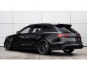 Rear bumper diffuser A6 C7 LIFT 15 18 RS6 look refill black gloss Version European