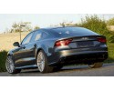 Rear bumper diffuser Audi A7 SLINE 15 18 RS look RS7 full black gloss Quality of parts according to GVO Z replacement