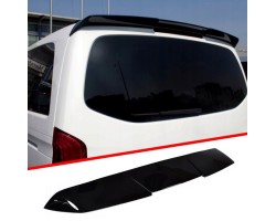 Spoiler shuttlecock flap Mercedes VITO W447 14 18 visor black gloss with ABS