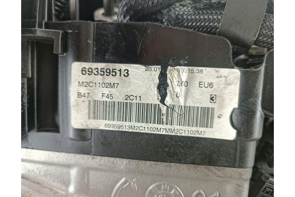 COMPLETE ENGINE BMW F45 F46 F48 MINI F60 2 0 D B47C20A Quality of parts according to GVO O original with manufacturer s logo OE