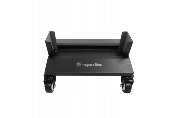 STAND FOR LED PANEL INSPORTLINE LUSTAR ON WHEELS WITH BRAKE BLACK EAN GTIN 8596084196866
