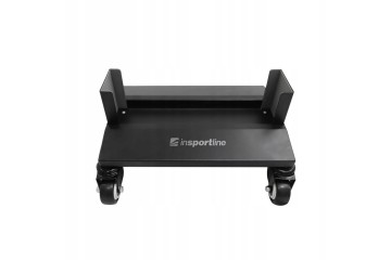 STAND FOR LED PANEL INSPORTLINE LUSTAR ON WHEELS WITH BRAKE BLACK EAN GTIN 8596084196866