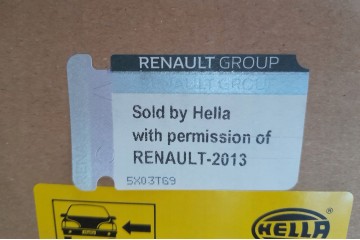 NEW LAMP FRONT LEFT FULL LED RENAULT HIT IV ORIGINAL HELLA Car type passenger cars