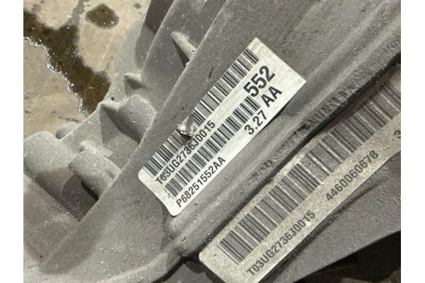 Rear reducer DODGE DURANGO WD 4460060678 3 6L gasoline 216kW 2017 Catalog number of the original 4460060678