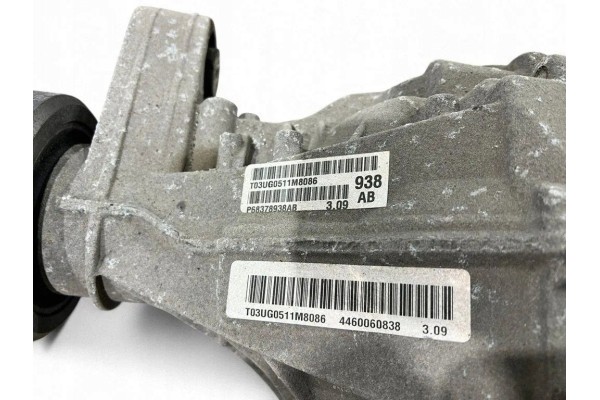 Rear reducer DODGE DURANGO WD P68378938AB 5 7L gasoline 268kW 2021 Catalog number of the original P68378938AB