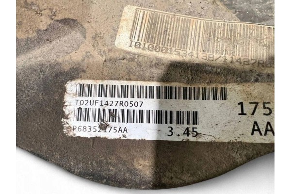 Front reducer JEEP GRAND CHEROKEE IV WK WK2 1010001534138 3 6L Catalog number of substitutes P68352175AA T02UF1427R0507