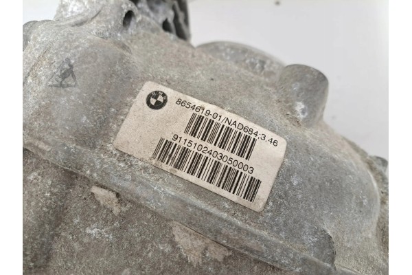 Rear reducer BMW 5 G30 8654619 2 0L gasoline 185kW 2016 Car type passenger cars