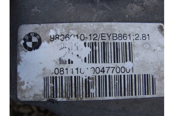 BRIDGE REAR MINI COOPER COUNTRYMANN R60 2 0 D 9806010 2 81 Installation side rear