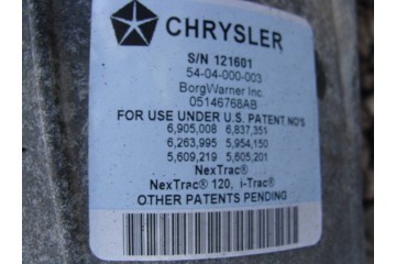 REAR AXLE FIAT FREEMONT DODGE JOURNEY 05146768AB Catalog number of the original 6905008