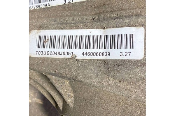 2019 Dodge Durango Rear Differential 68378939AA Installation side rear