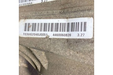 2019 Dodge Durango Rear Differential 68378939AA Installation side rear