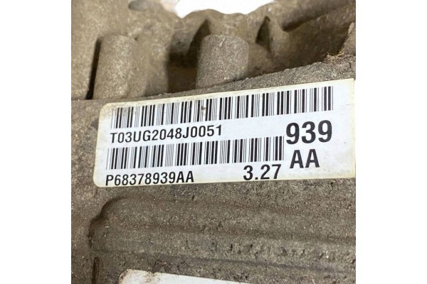 2019 Dodge Durango Rear Differential 68378939AA Catalog number of substitutes 68378939AB