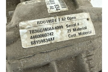 2015 Dodge Charger Rear Differential P68159834AE Catalog number of the original 68159834AE