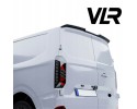 FORD TRANSIT CUSTOM SHUTTLECOCK SPOILER REFILL DOUBLE DOORS BLACK GLOSS VLR
