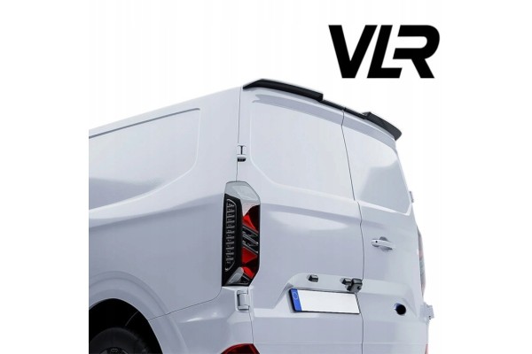 FORD TRANSIT CUSTOM SHUTTLECOCK SPOILER REFILL DOUBLE DOORS BLACK GLOSS VLR