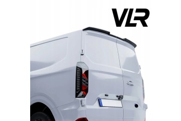 FORD TRANSIT CUSTOM SHUTTLECOCK SPOILER REFILL DOUBLE DOORS BLACK GLOSS VLR