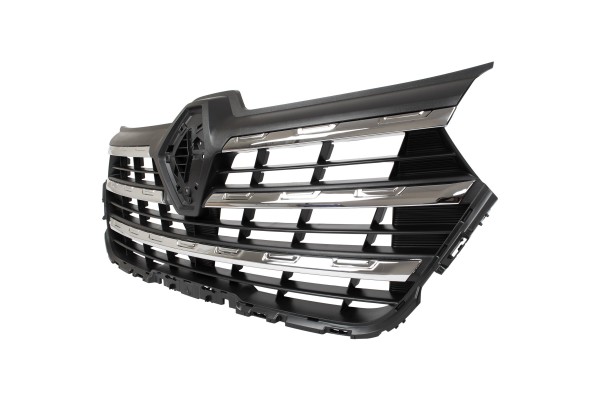 GRILL DUMMY RADIATOR GRILLE FOR RENAULT TRAFIC IV 4 2021 2024 FULL CHROME Catalog number of the part MC 388880155 1
