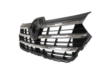 GRILL DUMMY RADIATOR GRILLE FOR RENAULT TRAFIC IV 4 2021 2024 FULL CHROME Catalog number of the part MC 388880155 1