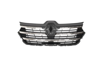 GRILL DUMMY RADIATOR GRILLE FOR RENAULT TRAFIC IV 4 2021 2024 FULL CHROME Quality of parts according to GVO P replacement with o