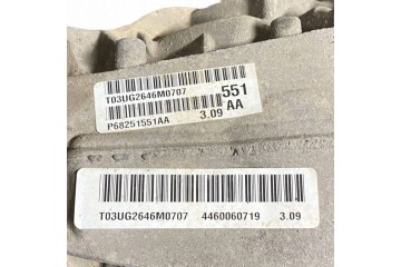 2017 Jeep Grand Cherokee Rear Differential 68251551AA Catalog number of the original P68251551AA