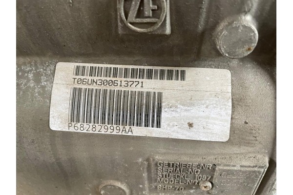 DODGE CHALLENGER CHARGER 6 4 SKRZYNIA BIEGOW 8HP 70 ZF 68282999AA Transmission type automatic