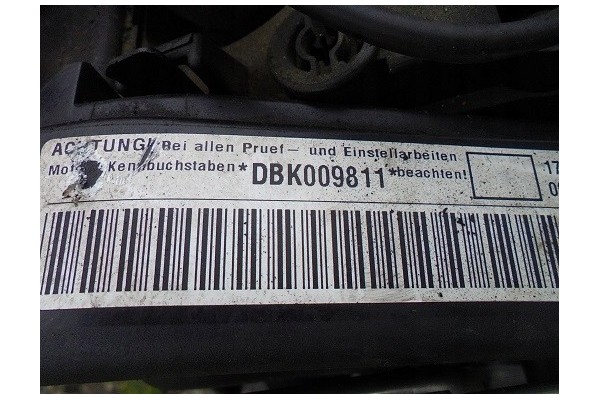 VW SEAT SKODA AUDI ENGINE 1 6 TDI DBK COMPLETE Catalog number of the part 674535410