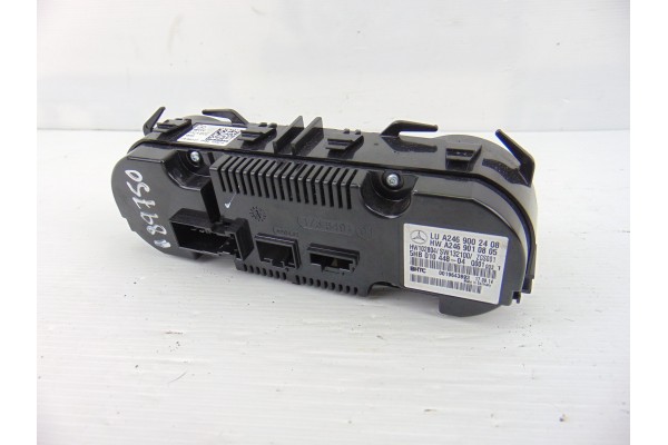 A2469002408  MANDO CLIMATIZADOR MERCEDES-BENZ CLASE A (BM 176) A 180 CDI BlueEfficiency (176.012) 2014 A2469002408 189750 MERCED