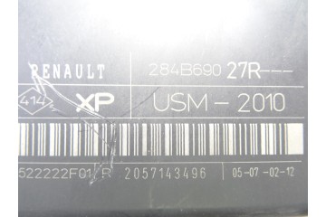 284B69027R CAJA RELES / FUSIBLES RENAULT MEGANE III COUPE Dynamique 2012 284B69027R 211109 RENAULT - 1