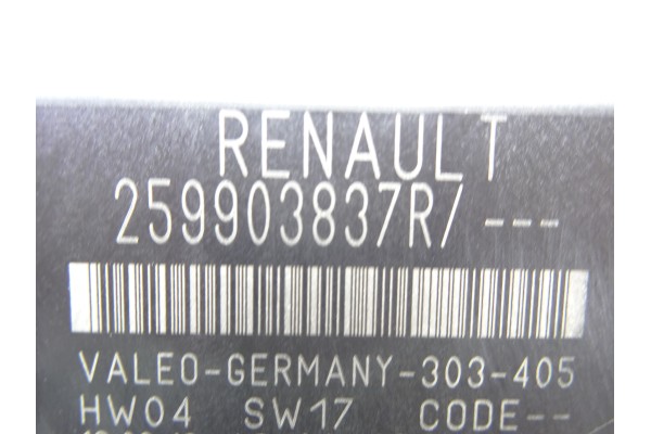 259903837R MODULO ELECTRONICO RENAULT MEGANE III COUPE Dynamique 2012 259903837R 211119 RENAULT - 1