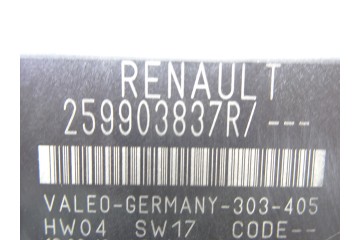 259903837R MODULO ELECTRONICO RENAULT MEGANE III COUPE Dynamique 2012 259903837R 211119 RENAULT - 1