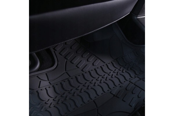 JEEP WRANGLER 2007 2013 JKU 4d Rubber Rug Set Packaging status original
