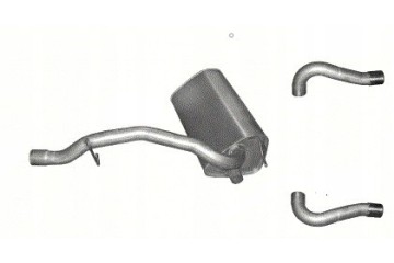 Silencer final tubes cover Ford Kuga I capacity 2 0 TDCi