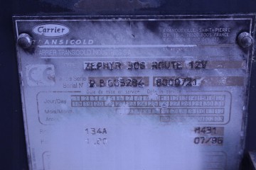 Unidad de Refrigeración Carrier Zephyr 306 Route