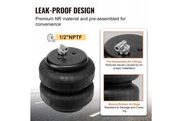 Air suspension kit VEVOR for Ford F250 F350 load capacity 2268 kg Car type buses