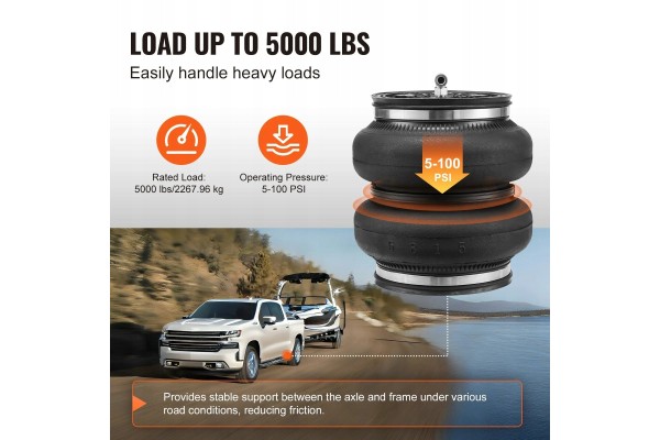 Air suspension kit VEVOR 7X 57538 load capacity 2268 kg Catalog number of the part AQQNXJTJ5000O