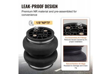 Air suspension kit VEVOR 7X 57538 load capacity 2268 kg Car type buses