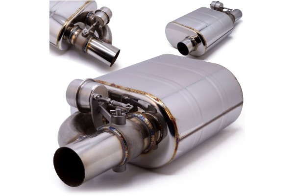 ACTIVE END SILENCER WITH SOUND ADJUSTMENT SPORTS THROTTLE 2 5 63mm