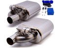 ACTIVE END SILENCERS WITH SOUND CONTROL THROTTLE SPORTS 2 5 63mm
