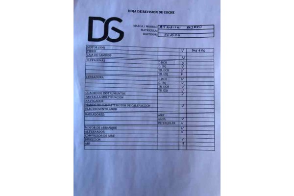 MITSUBISHI MONTERO SPORT (K90) 2.5 TD GLS