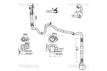 AIR CONDITIONING CABLE 9010 29001 TRISCAN VW LOAD UP Packaging status original