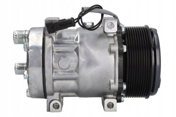 Air conditioning compressor 12V CASE IH 125 130 14 HIGHWAY AUTOMOTIVE 45105010 Catalog number of the original NEW HOLLAND 873001