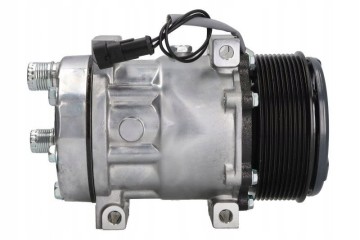 Air conditioning compressor 12V CASE IH 125 130 14 HIGHWAY AUTOMOTIVE 45105010 Catalog number of the original NEW HOLLAND 873001