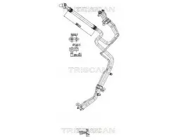 Triscan 9010 81015 Manguera de Alta/Baja Presión para Aire Acondicionado