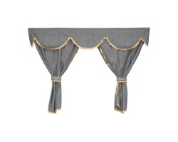 Curtains for cabin F CORE F CORE XC34 GRAY