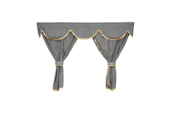 Curtains for cabin F CORE F CORE XC34 GRAY