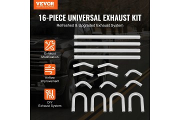 Exhaust pipe set VEVOR LT160225GA 16 parts Part manufacturer Vevor