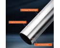 Tubo de Escape Universal Diámetro 5,72 cm Grosor de Pared 0,15 cm Tubo