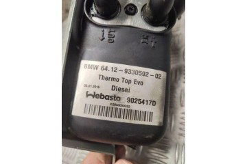 Webasto BMW X6 F16 F86 9330592 3 0L diesel 280kW 2016 Catalog number of substitutes 9025417D